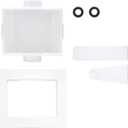 Eastman 1/2 Inch Universal Center Drain Washing Machine Outlet Box, No Valve, 60256