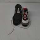 AND1 Pulse 3.0 Basketball Shoes for Men, Indoor or Outdoor, Street or Court Basketball Sneakers Men - Black, Red, or White - White/ Medium Grey/ Black, Size: 12.5 Women/11 Men