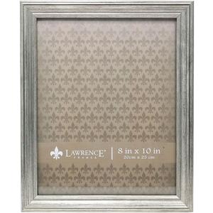 Lawrence Frames Lawrence Home 8L x 10-Inch W Polystyrene Gallery Picture Frame 536380, Silver 