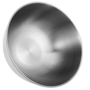 Healifty Stainless Steel Mixing Bowl Food-grade Metal Salad Basin for Cooking Baking Prepping Large for Family Meals Easy to Clean Kitchen Essential