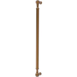 Allied Brass P-3/18-BBR 18 Inch Beaded Refrigerator Pull, Brushed Bronze