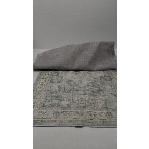 LIVEBOX Washable 2.5x10 Runner Rugs for Entryway Bathroom, Boho Kitchen Floor Mat Long Rug Runners for Hallways Non Slip, Farmhouse Low-Pile Carpet Runners for Laundry Room, Sage Green