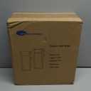 2 Pack Porch Lights Outdoor Wall Sconce, Outdoor Light with GFCI Outlet, Waterproof Exterior Wall Lantern Light Fixtures, Anti-Rust Wall Lamp with Clear Glass for Patio Doorway Garage- Black (No Sensor, Standard)