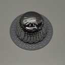 LEKEYE Drain Hair Catcher/Bathtub Drain Cover/Drain Protector for Pop-Up & Regular Drains(Patented Product) (Gray)