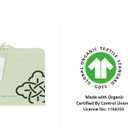 Bioweaves 100% Organic Cotton Pillow Cases 300 Thread Count Soft Sateen Weave GOTS Certified  Standard/Queen Size, Set of 2, Pastel Green