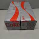 Diet Coke Soda Soft Drinks, 12 fl oz Fridge Pack Cans, 12 Pack - Cola Flavored Diet Soda Soft Drinks Pack of 2, Best Before: AUG 04,2025