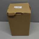 6.5" Self Watering Planters (2 Pack) for Indoor Plants with Water Indicator, White Modern Flower Pot with Wood Stand for Office Home Decor Garden