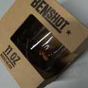 BenShot Rocks Glass with Real .308 Bullet - 11oz | Made in the USA