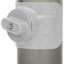 Pet Water Bottle Hanging Dog Water Dispenser Kennel Drinker Kettle Feeder BPA Free Cage Crate Hutch Puppy Cat Rabbit (24oz, Gray)