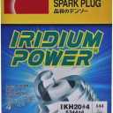 4/6PCS 5344 IKH20 Iridium Spark Plug Spark Plug Wires Set Compatible with Civic Berlingo Jumpy C1 C2 C4 Peugeo Partner(4pcs)