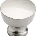 Southern Hills Brushed Nickel Cabinet Knobs - 5 Pack - Kitchen Cabinet Knobs and Handles, Dresser Knob, Nickel Cabinet Pull, Bifold Door Knobs, Closet Knob, Cabinet Hardware - SHKM013-SN-5