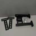 Universal Headboard Brackets for Adjustable Bed Base,Black Headboard Brackets for Adjustable Bed Base for Twin/King/Queen/Full Size Bed Frame,Easy to Customize - Durable - Solid Steel