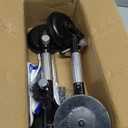 2PCS 6Inch Adjustable Granite Seam Setter Tile Suction Cup for Stone Seam Joining and Leveling Professional Countertop Installation Tool for Granite Stone Marble Slab Glass