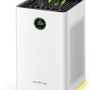 Jafända Air Purifiers for Home Large Room Up To 1190ft², True HEPA 13 Filter, Activated Carbon Remove 99.97% Dust Smoke Odor Pollen Pets Hair Dander Allergies, Quiet Sleep Mode 23dB, Night