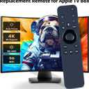 RETROSUN All URC1110 Replacement Voice Remote Control for Apple TV HD and 4K TV Box, Support Siri