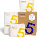 Coterie The Pant, Size 5, Refastenable Training Pants for Sensitive Skin, Hypoallergenic, Super Absorbent Overnight Leak Protection, 3T/4T (27-38 lbs) 112 Count