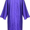 Newrara Graduation Gown Cap Tassel Set (Purple)