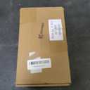 Kanayu 5 Pack 6 ft Black Indoor Extension Cord 2 Prong Electric Cord Extender, Wire Plug in and End, Ac 120 Volts for Outdoor Christmas Connect or Extend String Lights