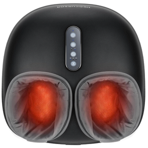 Medcursor Foot Massager with Heat  Shiatsu Feet Massage Machine Delivers Relief for Tired Muscles & Plantar, Deep Kneading Therapy, MultiLevel Settings for Home, Office Use, Size up to 13"