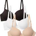 Fruit of the Loom Women's Everyday Cotton Push-up Bra 38D