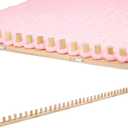 PIRXXIY 65'' Chunky Blanket Loom, Knitting Loom for Custom Hand Knitting Yarn Chunky, Extra Large Chunky Yarn Loom for Beginners DIY Craft Enthusiasts