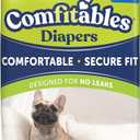 Hartz Disposable Dog Diapers, Size M 32 count, Comfortable & Secure Fit, Easy to Put On