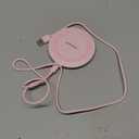 Yootech Wireless Charger,10W Max Wireless Charging Pad Compatible with iPhone 17/17 Pro/17 Pro Max/Air/16/15/14/13/SE 2022/12/11,Samsung Galaxy S25/S24/S23,for AirPods Pro 3(No AC Adapter) (Chalk Pink)