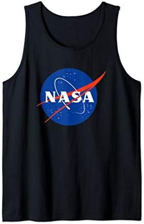 NASA Approved Officially Licensed Insignia Meatball Logo Tank Top, M