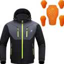 BORLENI Motorcycle Jacket and Motorcycle Armor, M
