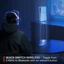 SteelSeries Arctis Nova 5P Wireless Multi-System Gaming Headset  Neodymium Magnetic Drivers  100+ Audio Presets  60 HR Battery  2.4GHz or BT  ClearCast Gen2.X Mic  PS5, PS4, PC, Switch, Mobile (Black)