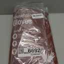 2 Pairs Thickened Rubber Gloves with Cotton Lining & Non-slip Grip, Colorful Household Long Lasting Dishwashing Gloves for Kitchen & Bathroom Cleaning, Orange & Blue, Medium