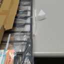 COMOMY 36" Extra Tall Baby Gate for Stairs Doorways, Fits Openings 29.5" to 40.6" Wide, Auto Close Sturdy Safety Dog Gate for House, Pressure Mounted Easy Walk Through Pet Gate with Door, Black