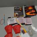 National Geographic Ultimate Volcano Kit Erupting Volcano Science Kit for Kids, 3X More Eruptions, Pop Crystals Create Exciting Sounds, STEM Science & Educational Toys (One Size)