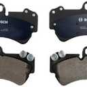 BOSCH BP1007 QuietCast Premium Semi-Metallic Disc Brake Pad Set - Compatible with Select Porsche Cayenne; Volkswagen Touareg; FRONT