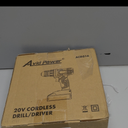 AVID POWER 20V MAX Lithium lon Cordless Drill Set, Power Drill Kit with Battery and Charger, 3/8-Inch Keyless Chuck, Variable Speed, 16 Position and 22pcs Drill Bits (Red)