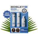 BosleyMD BOSRevive Volumizing Hair System for Non Color-Treated Hair DHT-Blocking Shampoo, Conditioner & Thickening Treatment Helps Restore & Thicken Visibly Thinning Hair Starter Size (30 Days)