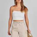 ANRABESS Womens Summer Shorts 2025 Dressy Casual Hiking Cargo Shorts Trendy Outdoor Outfits 6 Pockets (L)