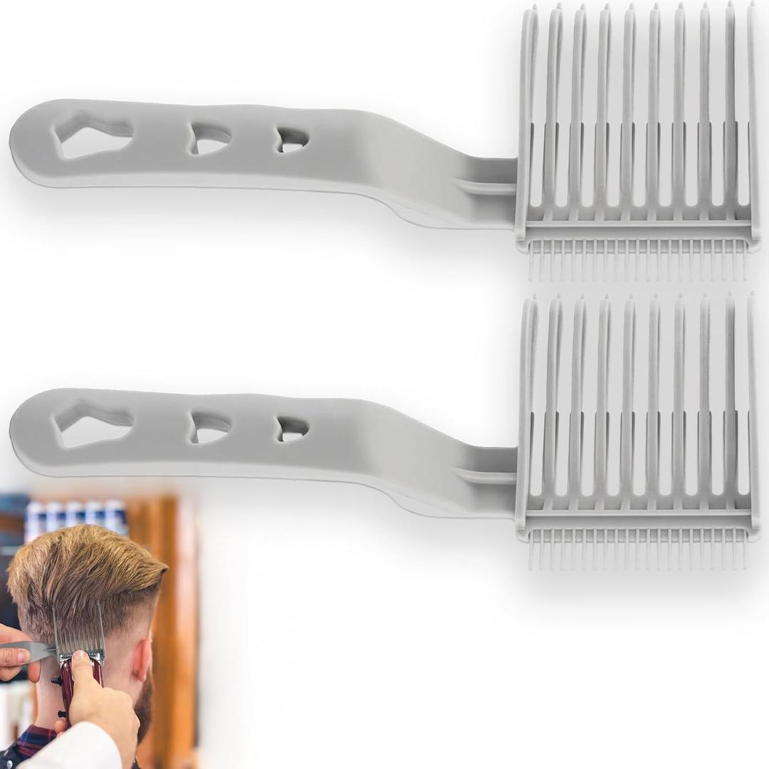 2pcs blend friend fade comb, Color Fade Comb, Professional Barber Comb, For Home, Salon or Professional Use