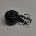 Dental Ultrasonic Retainer Cleaner Machine: 45kHz Dental Cleaning Pod for Denture, Mouth Guard, Night Guard, Aligner, Braces, Toothbrush Head & Jewelry, UV Cleaner with Digital Timer & 4 Modes, Black