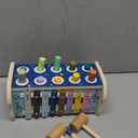 KIDWILL Montessori Pounding Toy for 1 2 Year Olds Wooden Hammering & Activity Board with Xylophone, Number Maze, Pounding Bench Educational Toddler Gift Toys Age 1-3