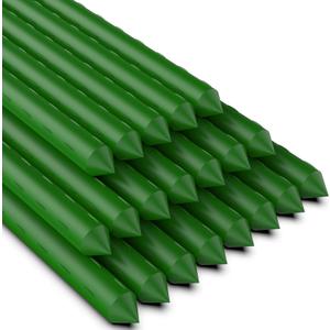 58 Inch Garden Stakes Sturdy Plant Sticks Support Tomato Stakes for Vegetable (58inch-20 Pcs)