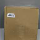 Broom with Dustpan Combo Set 54" Long Handle Adjustable Length Stainless Steel Broomstick Standing Dust Pan and Broom Set for Office Home Kitchen Lobby Floor Cleaning (Red and Black)