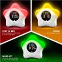 Stay-in-Bed Clock for Kids - Toddler Sleep Trainer, Night Light & Alarm