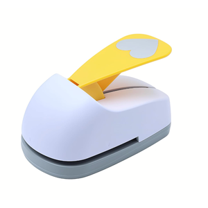 Heart Punch 1 inch Craft Lever Punch Handmade Paper Punch Valentine's Day for Crafting Scrapbooking DIY Card Making 1 inch Heart