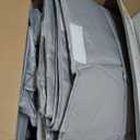 Baby Playpen, 50x50 Inch Baby Playard for Babies and Toddlers, Play Pens for Indoor & Outdoor, Sturdy Safety Play Yard with Soft Breathable Mesh, Anti-Fall, Grey