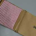 Solino Home 100% Pure Linen Table Runner 14x72 Inch - Narrow Stripe Red and White Cloth Runner 72 Inches Long for Dining Table, Dresser - Machine Washable - 4th of July