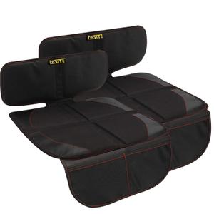 FASITE Car Seat Protector for Baby Child Car Seats - Auto Seat Cover Mat,Protective Non-Slip Waterproof Car Seat Cover Pad with Mesh Pockets (2 Pack)