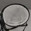 Glass Pendant Lights Kitchen Island 2 Pack, Black Mini Pendant Light with Clear Glass, Farmhouse Industrial Cage Hanging Lighting for Kitchen Sink Dining Room Bathroom, CH9176-1-2PK