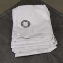 Melodieux 100% Blackout White Linen Curtains 108 Inches Long for Living Room, Bedroom Light Blocking Thermal Insulated Burlap Textured Curtains, Elegant Farmhouse Grommet Drapes 52x108 inch, 2 Panels