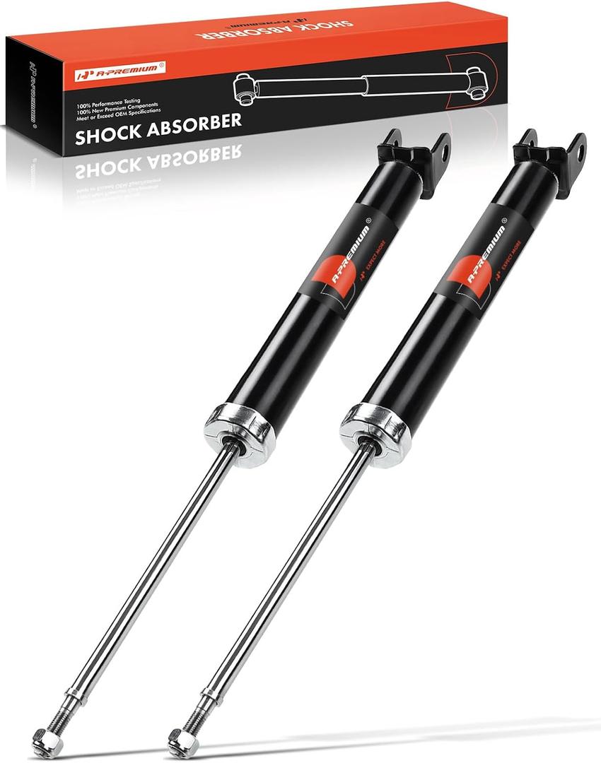 A-Premium Rear Shock Absorber Compatible with Hyundai Sonata 2011-2012 & Kia Optima 2011-2015, 2-PC Set